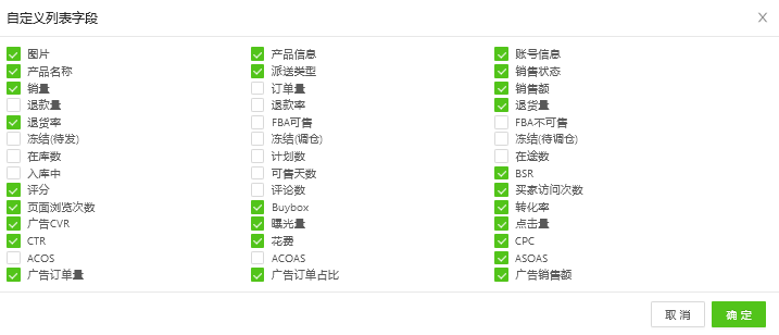 -Listing表现 -Listing表现